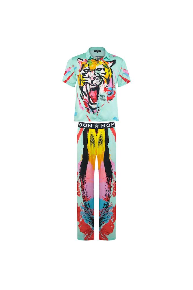 Turquoise Tiger Set