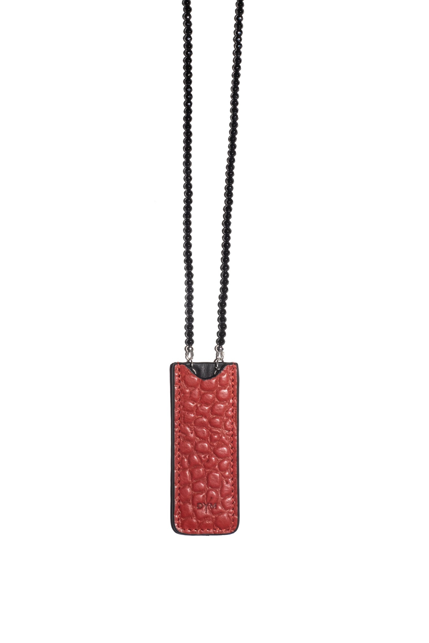 Emporio Armani Black Matte Lacquer Chain Necklace - EGS2919040 | Watch  Republic
